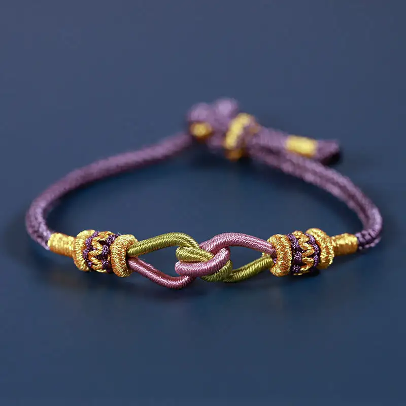 Handmade Knotting Faith Braid String Bracelet