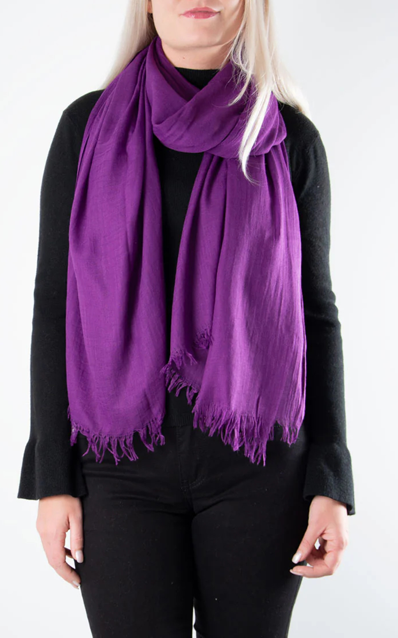 Elegant And Exquisite Solid Color Women's Scarf