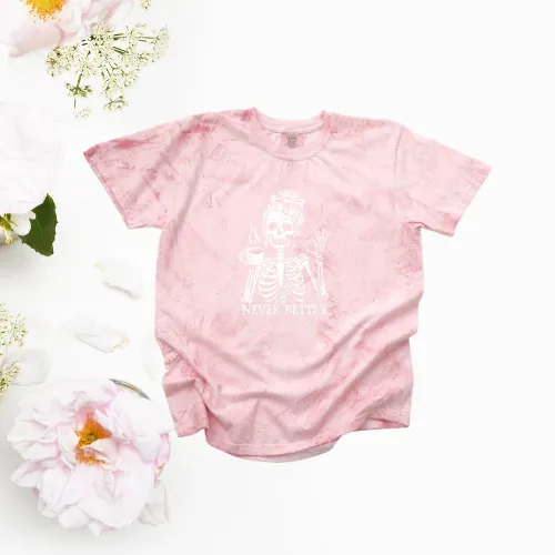 Easy Mood Graphic Garment Dyed Tee