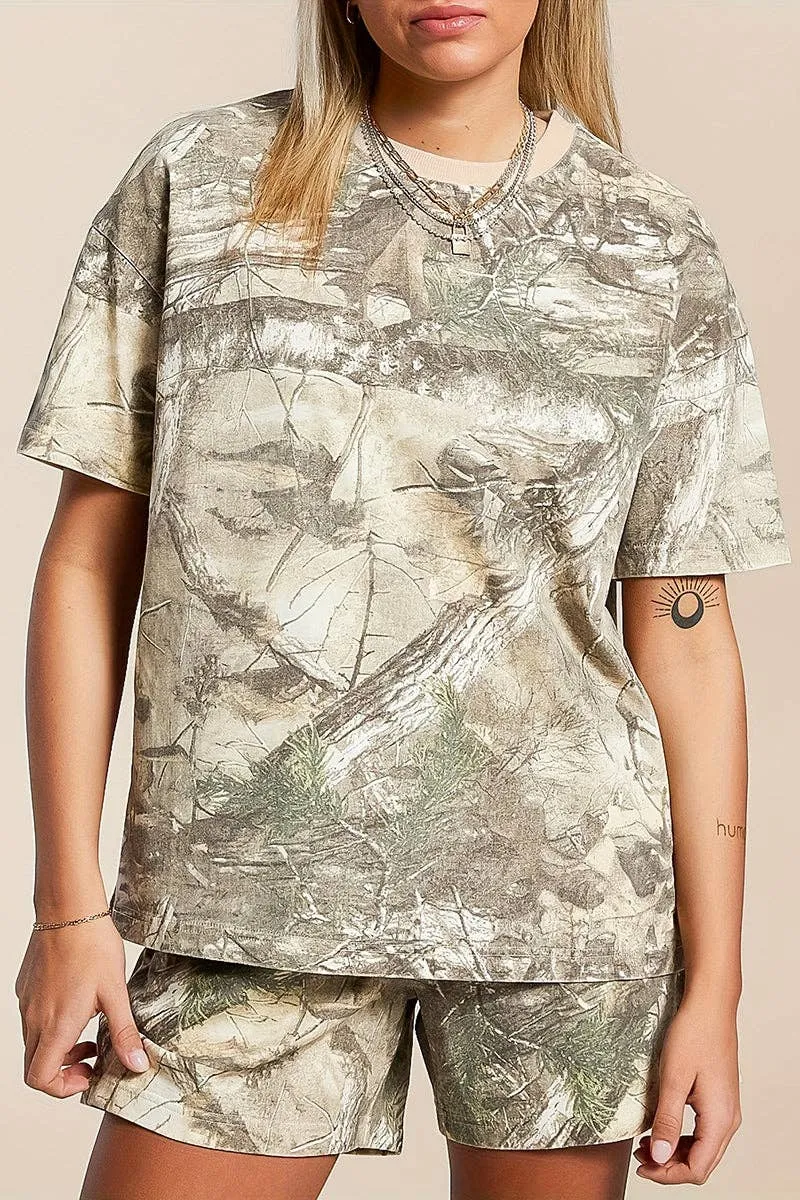 Camo Two Piece Set