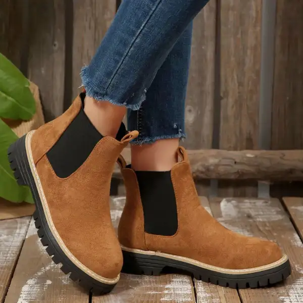 Minimal Casual Riding Boots