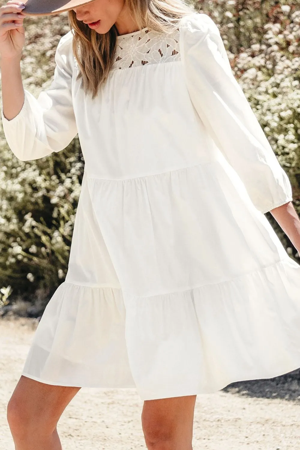 Tiered Mini Dress
