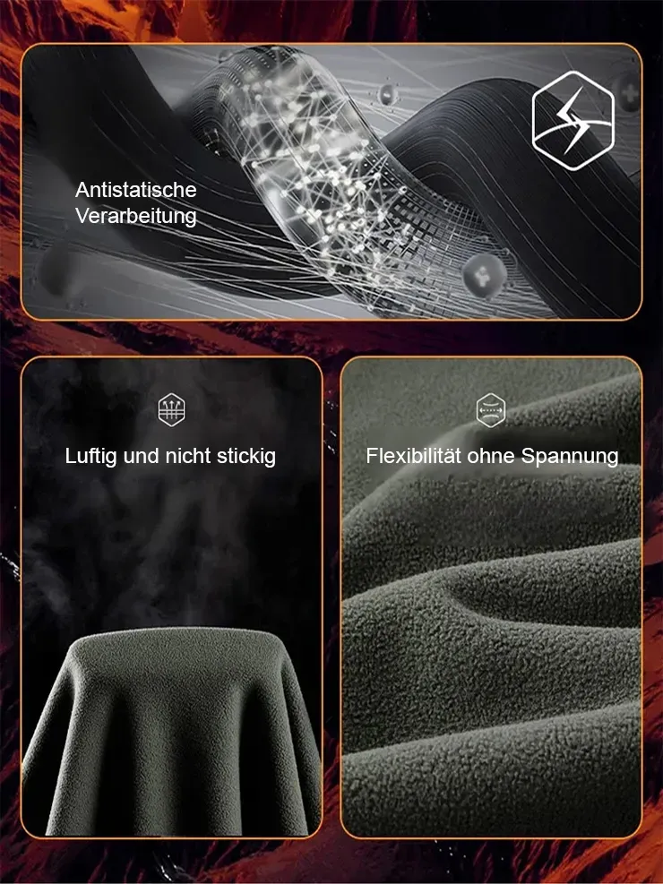 Aus 100 % Merinowolle gefertigt, ist sie weich auf der Haut, schnüffelt nicht und hält jahrzehntelang. Bedingungslose Geld-zurück-Garantie! Schluss mit dicker Kleidung! Diese Jacke ist wärmer als jede Daunenjacke!