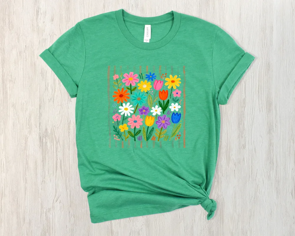 Wildflower Graphic Everyday Tee