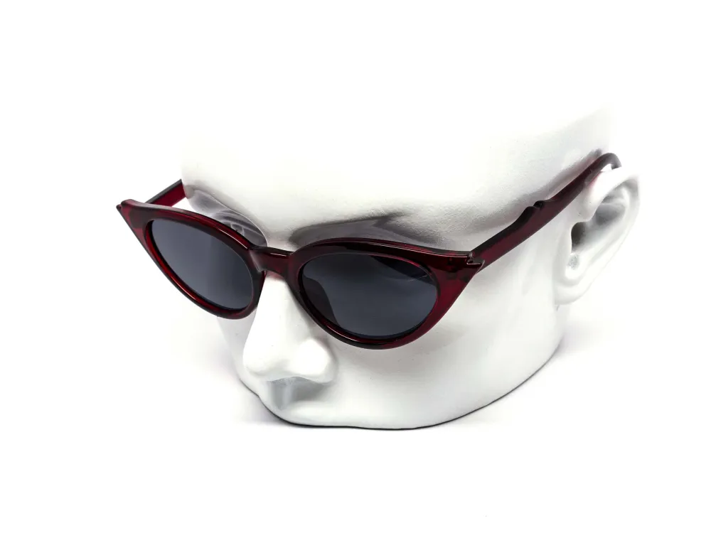 12-Pack Tortoise Bold Cat-Eye Sunglasses