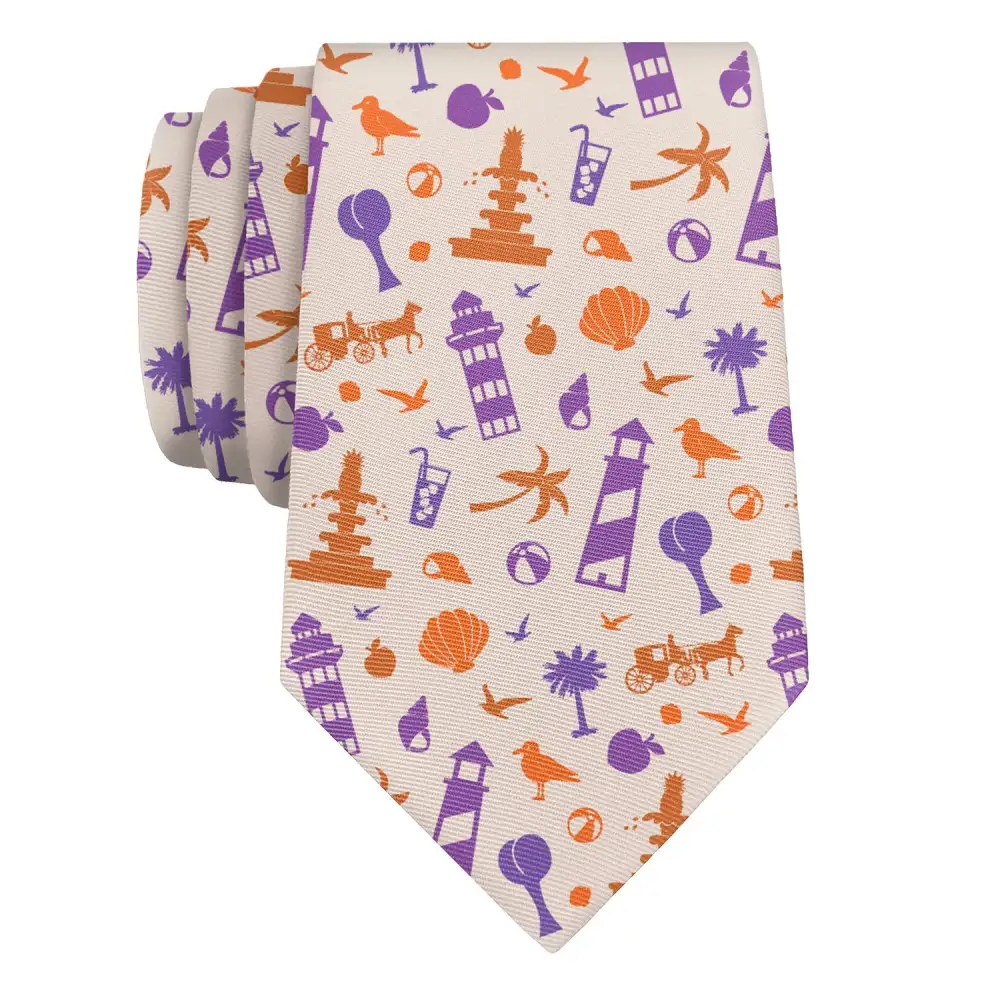 Timeless Heritage Emblem Design Necktie