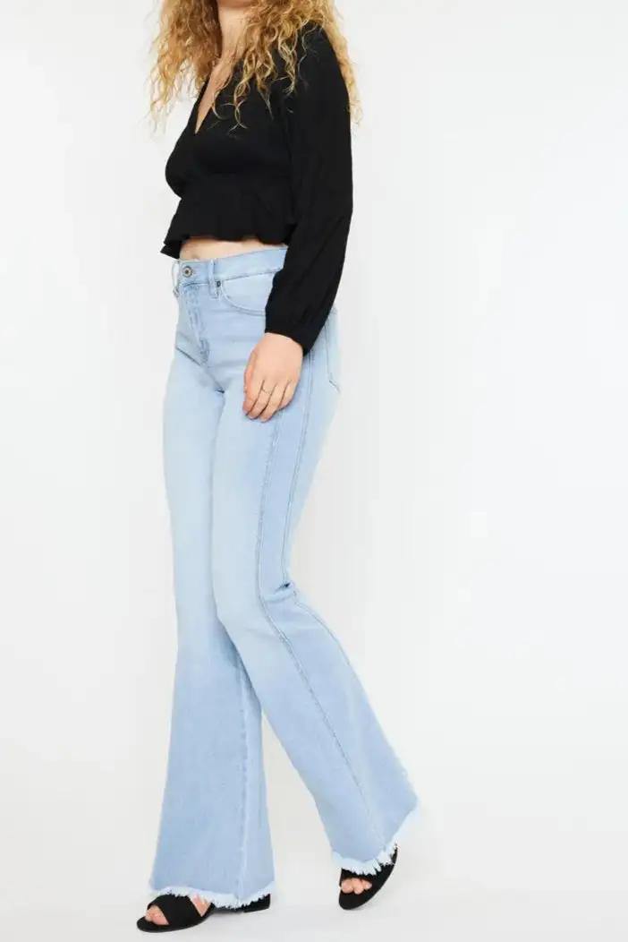 High Rise Elevated Flare Jeans