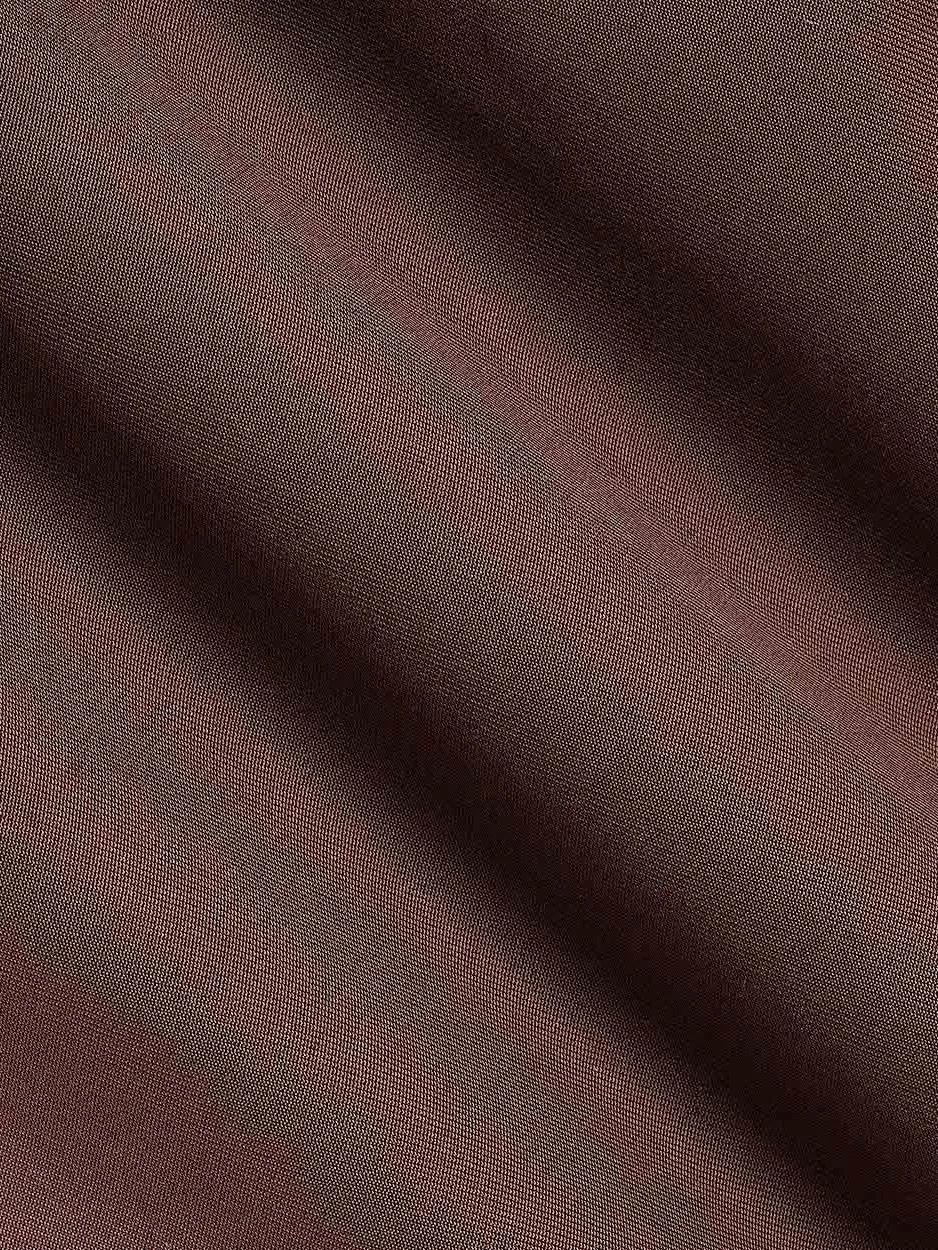 Brown Long-Sleeve Casual Style Jacket