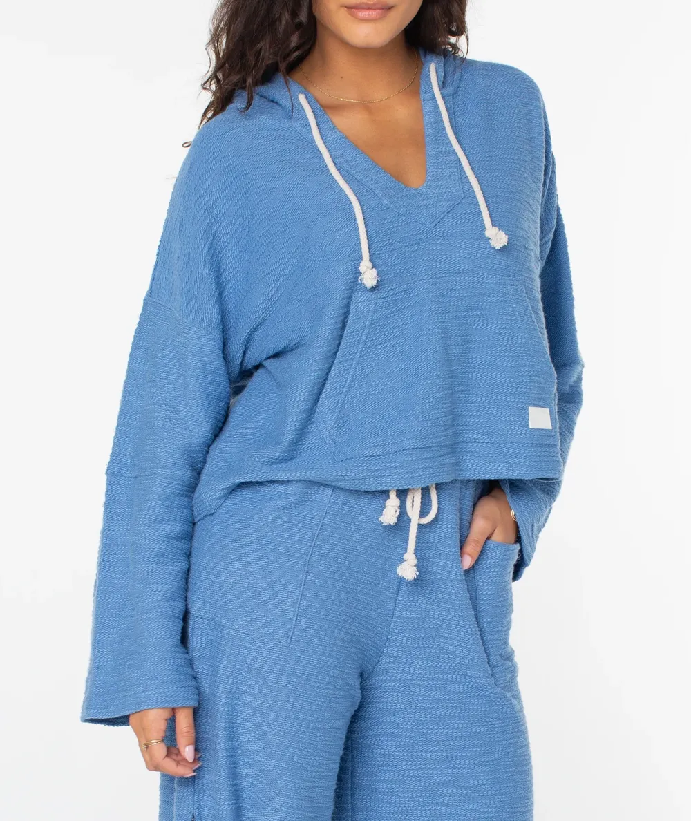 Solid Color Simple Hooded Sweatshirt