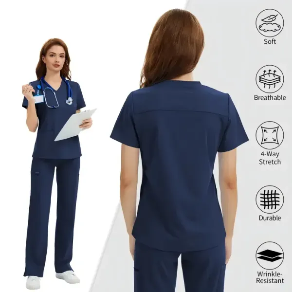 Women's 2-Piece 4-Way Stretch Scrub Sets
