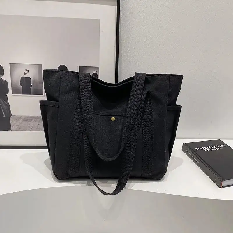 Relaxed Structured Soft Tote Bag