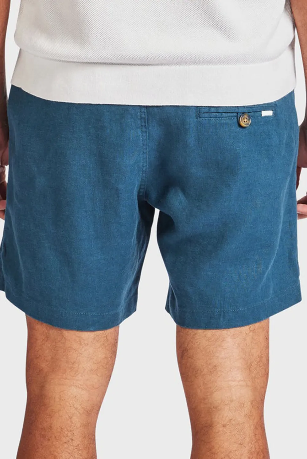 Bluegrass Linen Elastic Waist Short