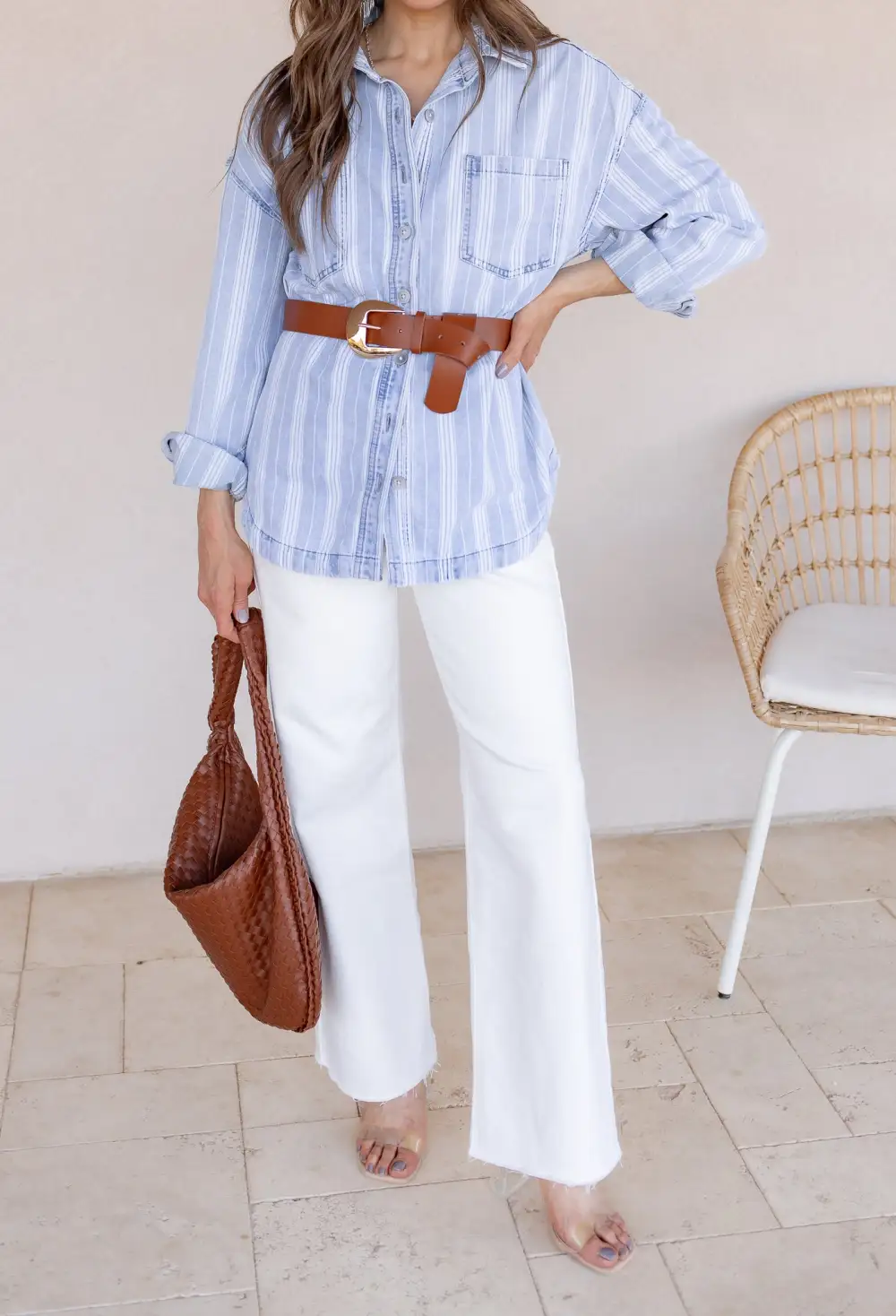 Soft Essential Wide Leg Jeans