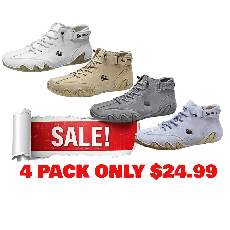 Men's Waterproof and Breathable Orthopedic Footwear