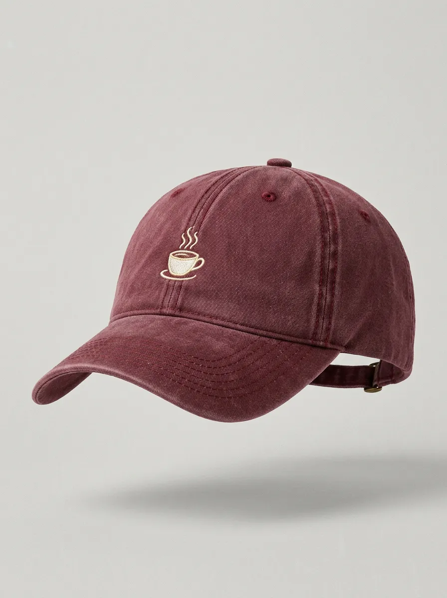 Coffee-Lover Embroidered Unisex Baseball Cap