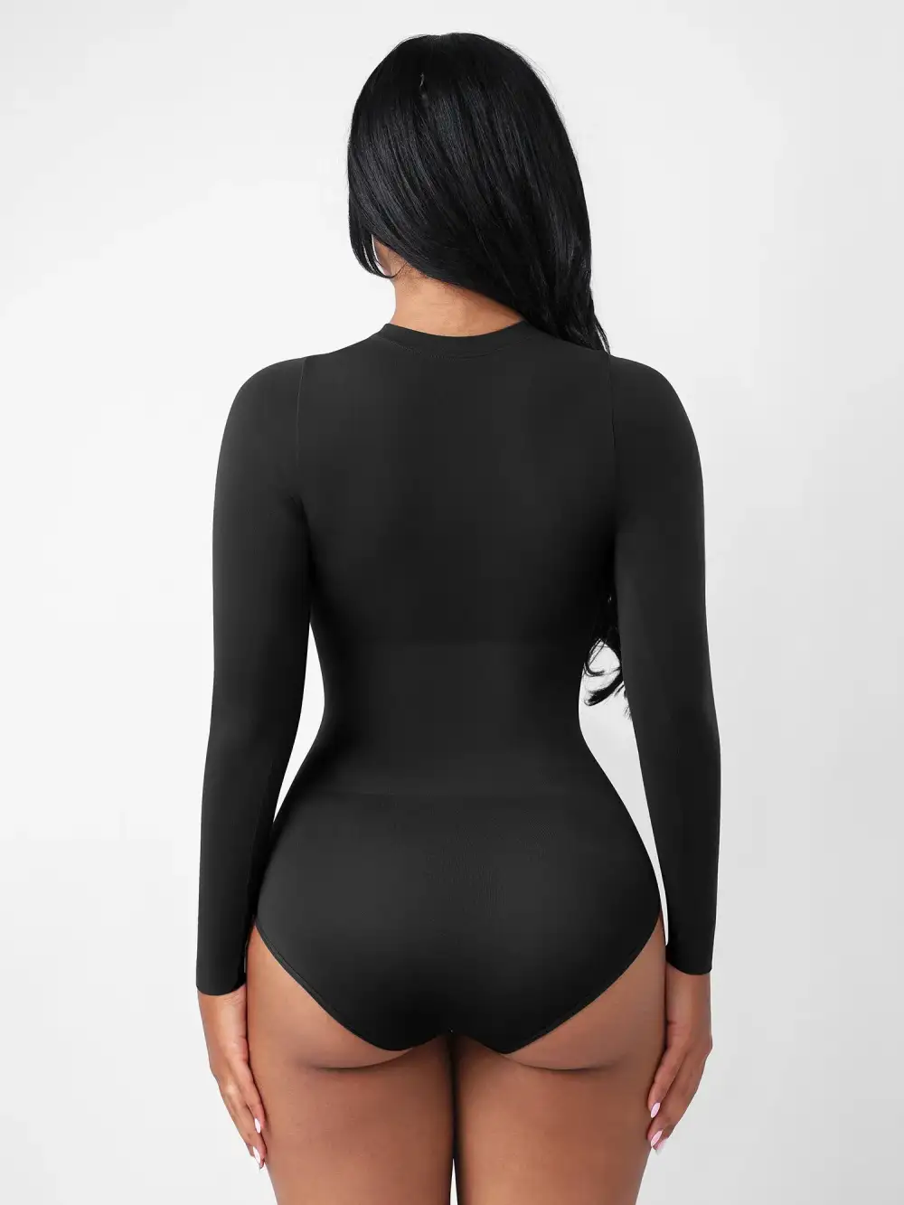 Seamless Long Sleeve Shaping Bodysuit