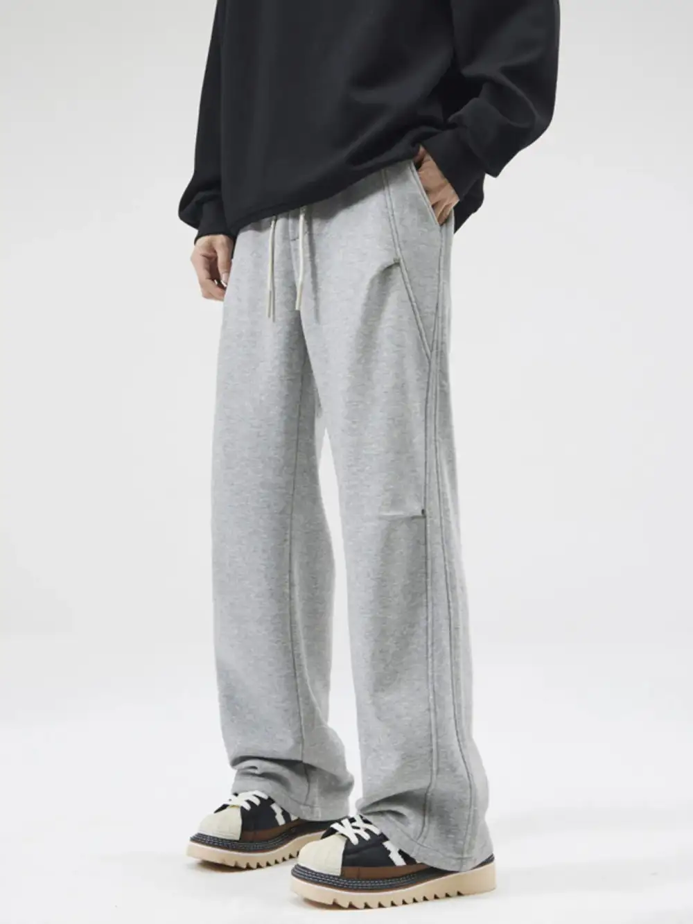 Men's Full Size Casual Loose Fit Sweatpants Plus