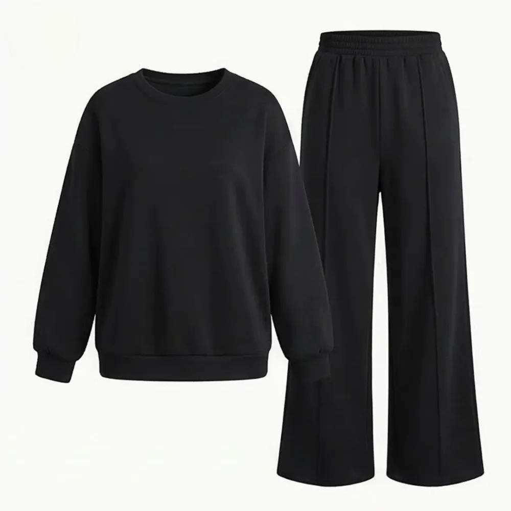 Soft Top Wide Leg Pants Set