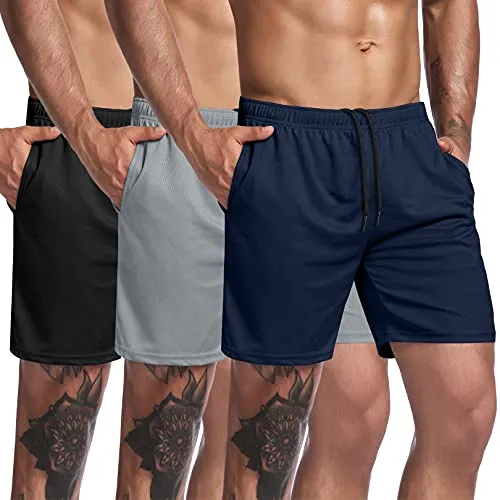 Workout Shorts with Pocket Tank Top