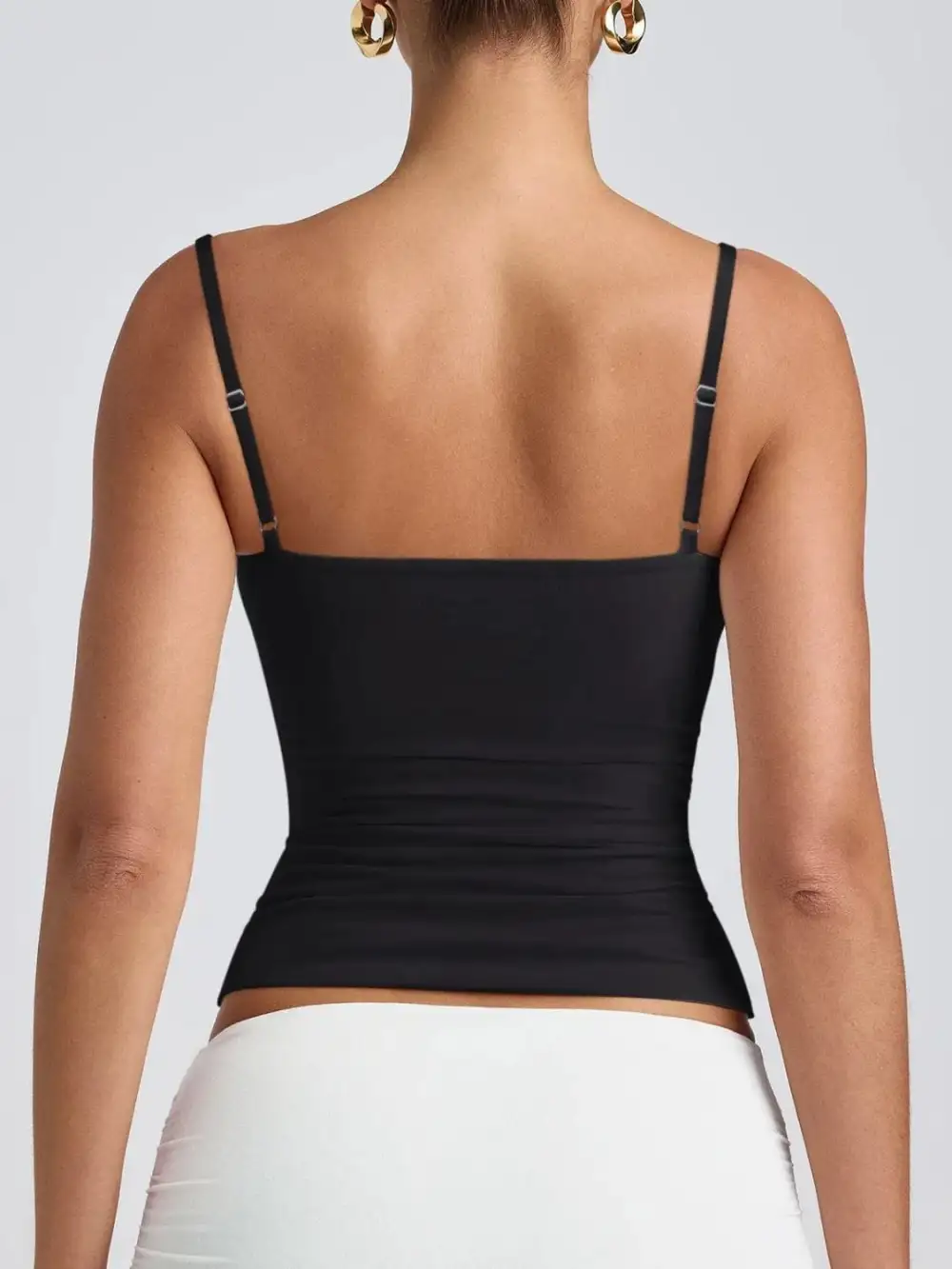 Scoop Neck Cami Polyester Blend