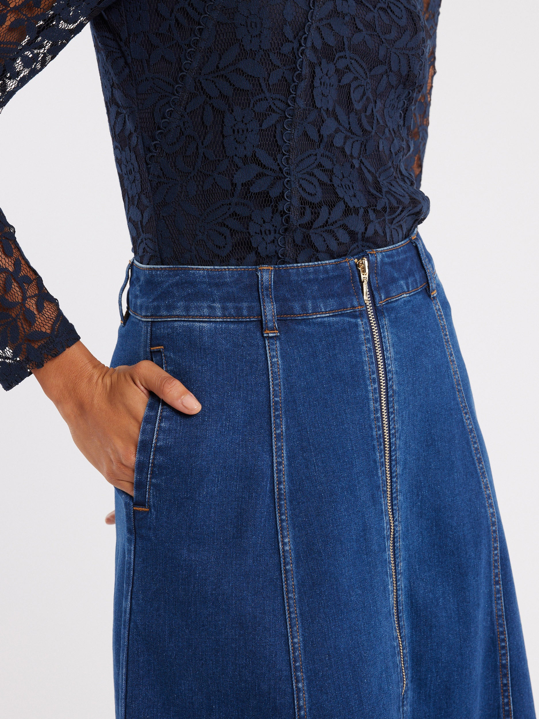Georgie Denim Skirt