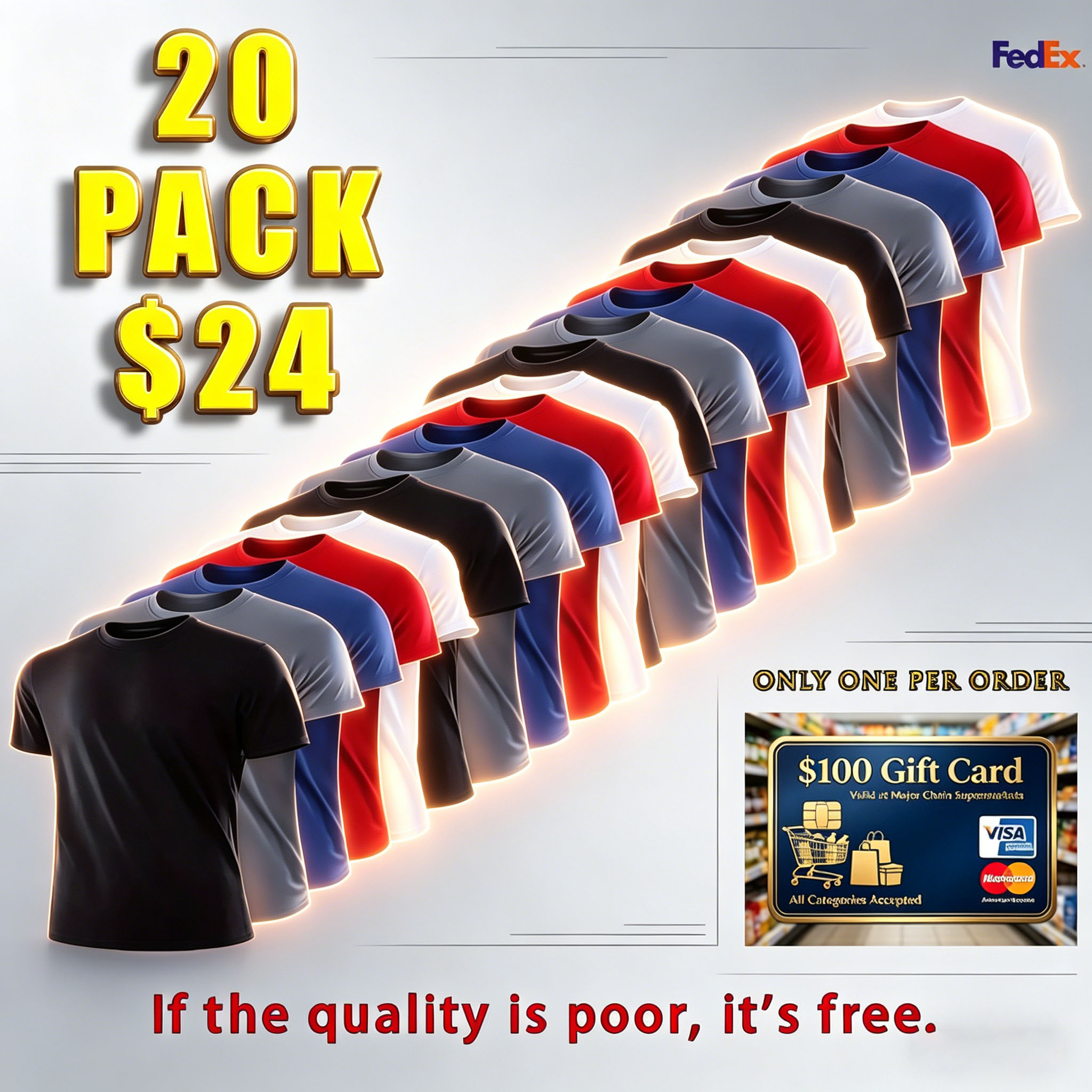 Pack Men’s Highly Elastic Moisture-Wicking T-shirt Soft – Quick-Drying – Breathable Sports Solid Color Short-Sleeved Round Neck Running Fitness Lightweight Top
