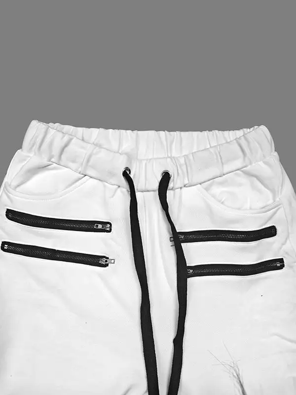 Long Sleeve Drawstring Tee And Pants Set