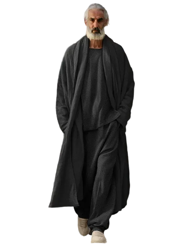 Men’s 3-Piece Stretch Lounge Set – Soft, Simple, Versatile