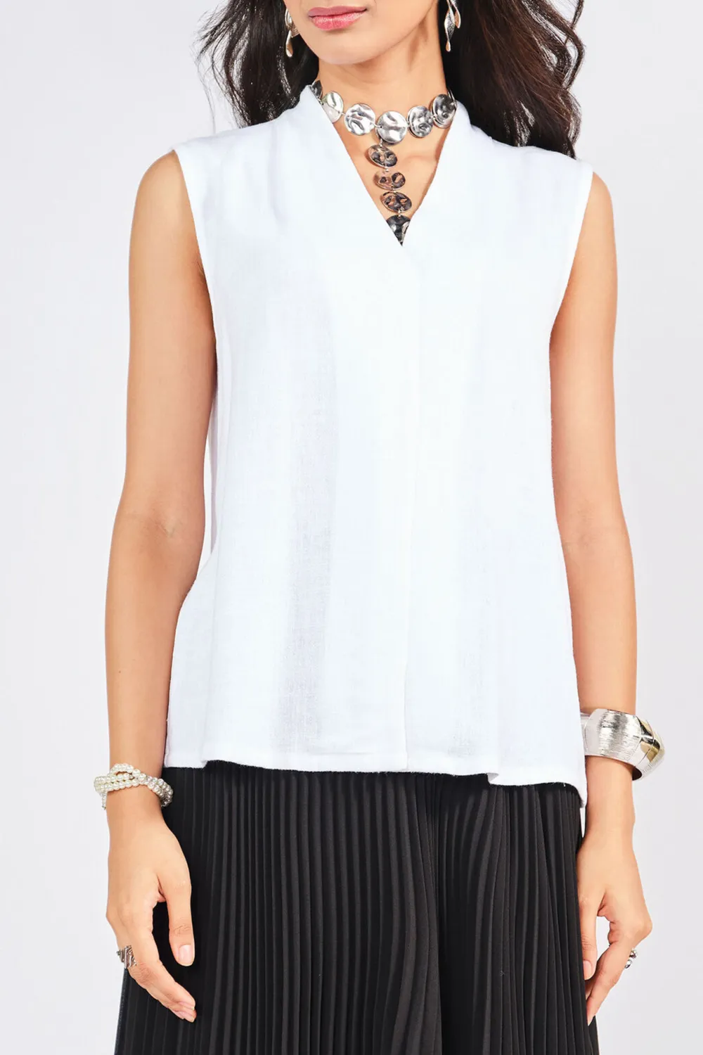 V-Neck Casual Style Top