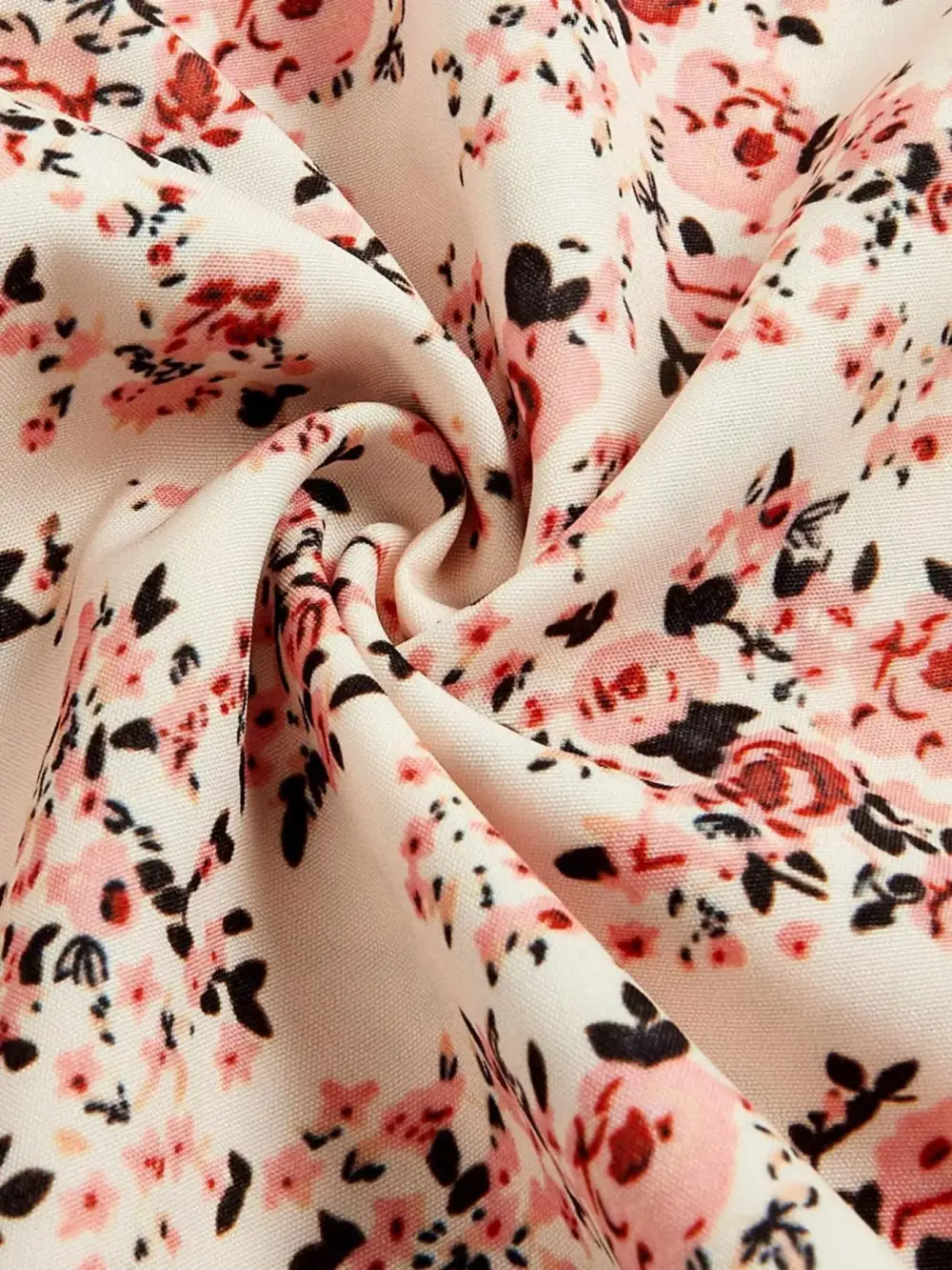 Soft Touch Floral Printed Mini Dress