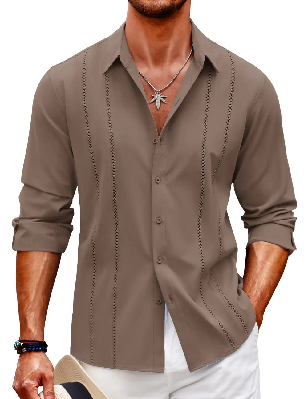 Casual Long Sleeve Button Down Shirt