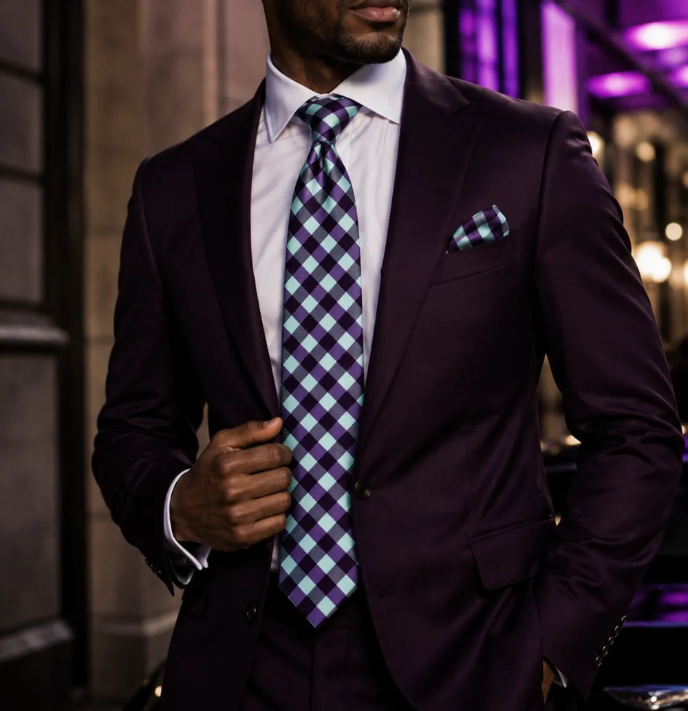 Tailored Silk Classic Men's Necktie
