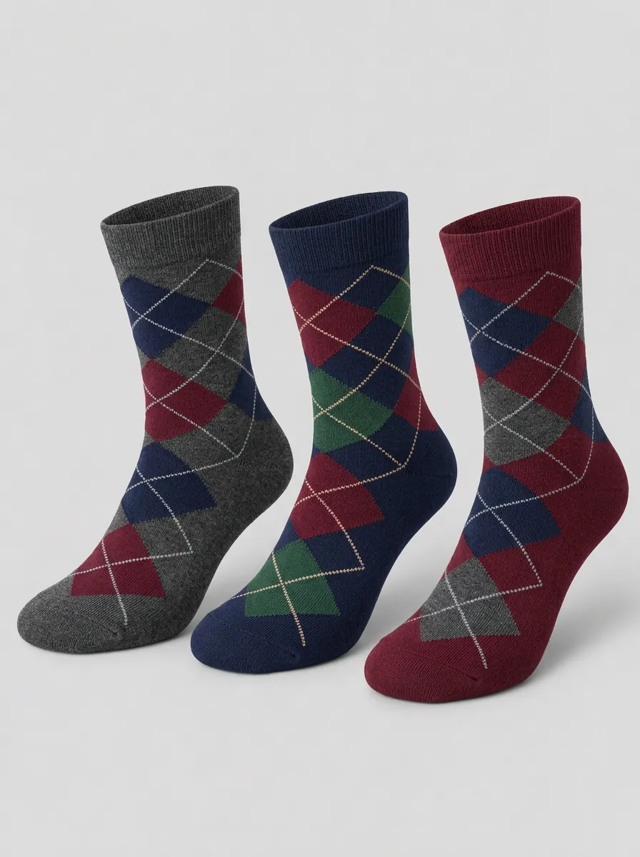 Men's Camden Argyle Socks 3-Pack