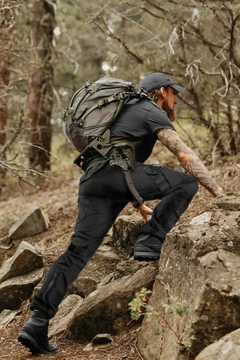 🚨Last Day 49% Off - Men's Military-Grade Tactical Combat Pants - Waterproof and Windproof Outdoor Gear - Heavy-Duty, Tear-Resistant, Built for Action