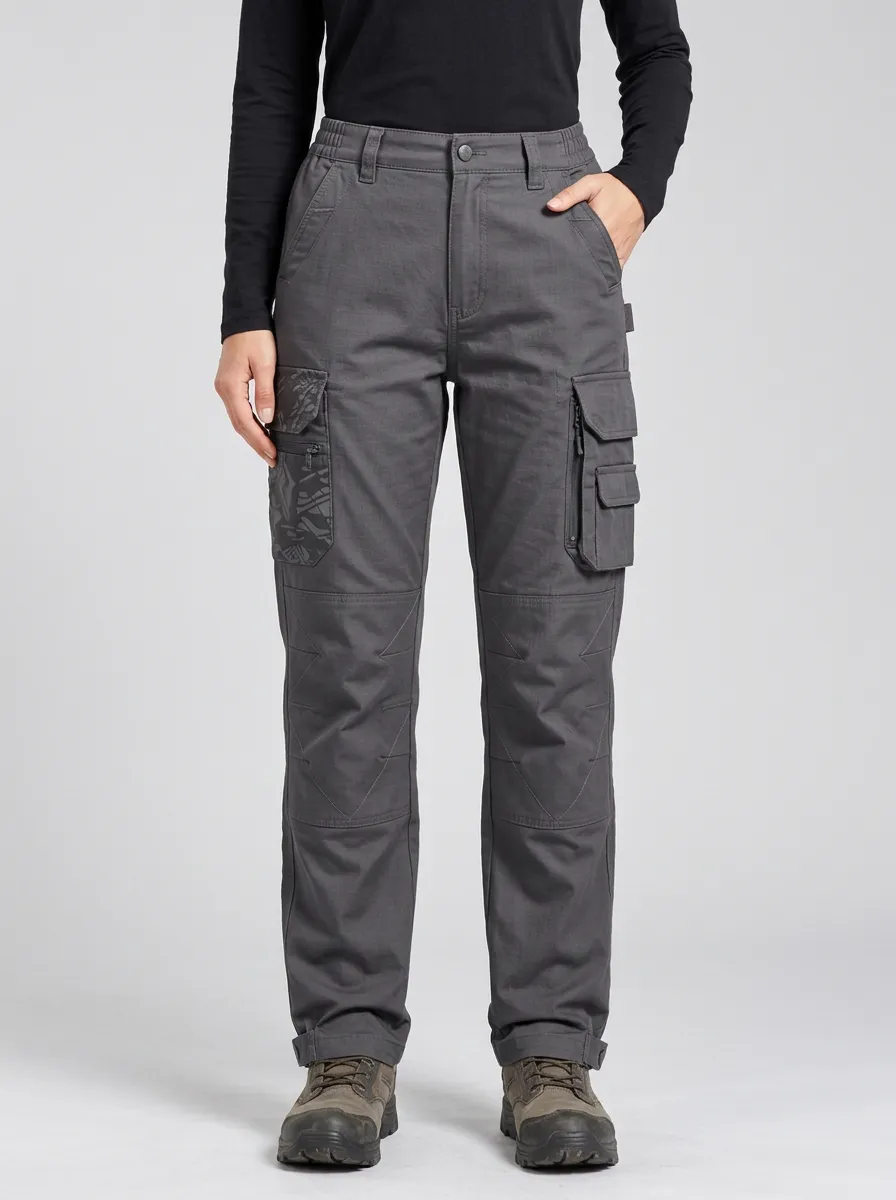 Unisex Camo Pocket Tactical Work Pants