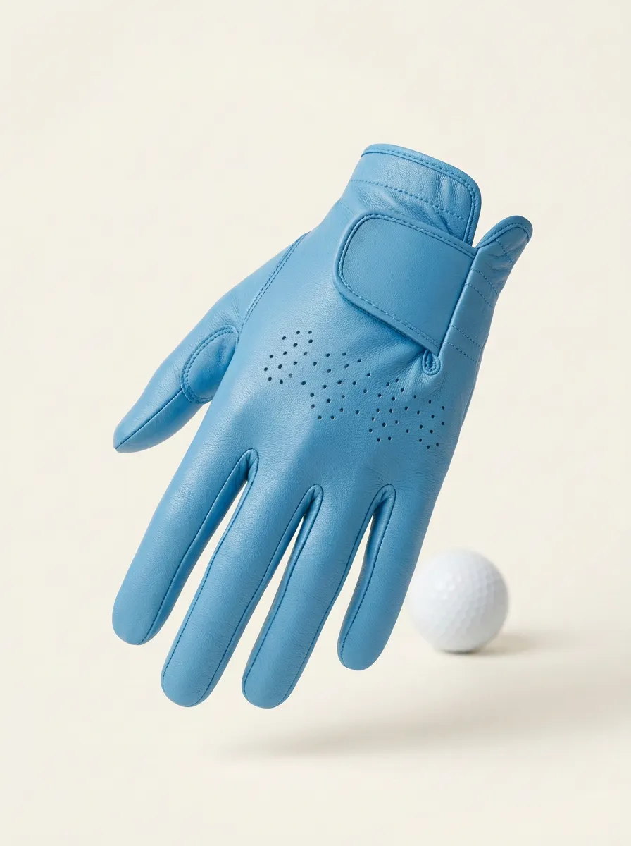 Athletic Perforated Leather Golf Glove
