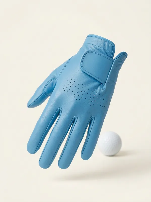 Athletic Perforated Leather Golf Glove