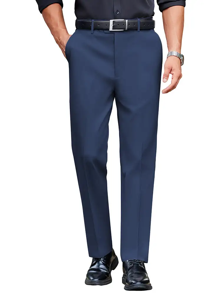 Structured Expandable Waist Dress Pants