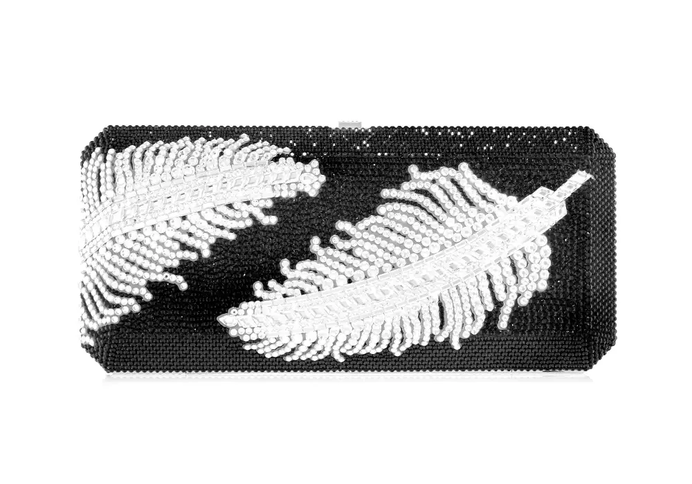 Luminous Slim Rectangle Statement Clutch