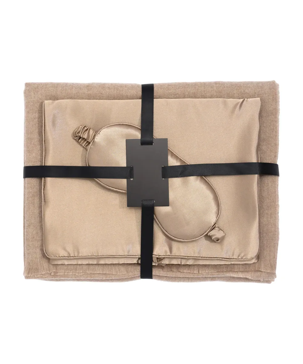 Plain Casual Style Travel Wrap Set