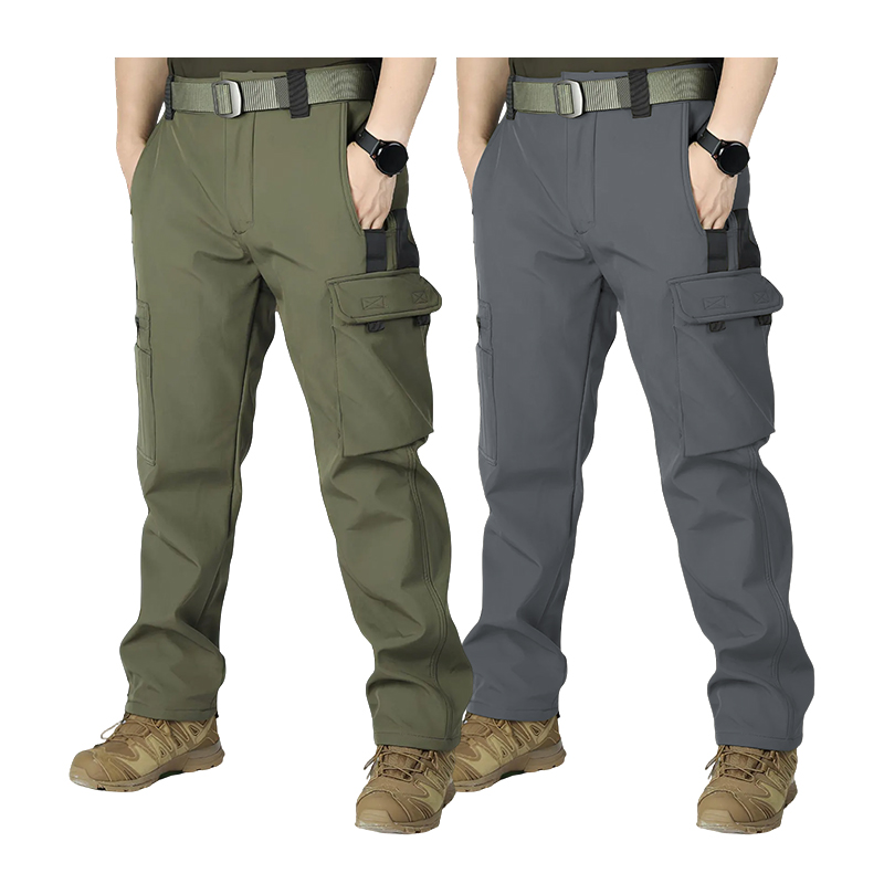 Multi Functional Fockets Slim Fit Outdoor Straight Tube Waterproof Work Pants