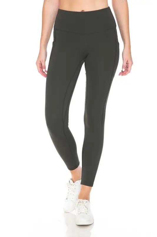 Warm Fleece Lined Pocket Leggings