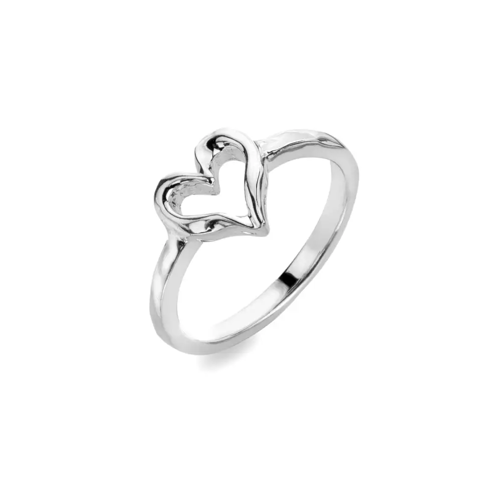 Heart Organic Dainty Ring