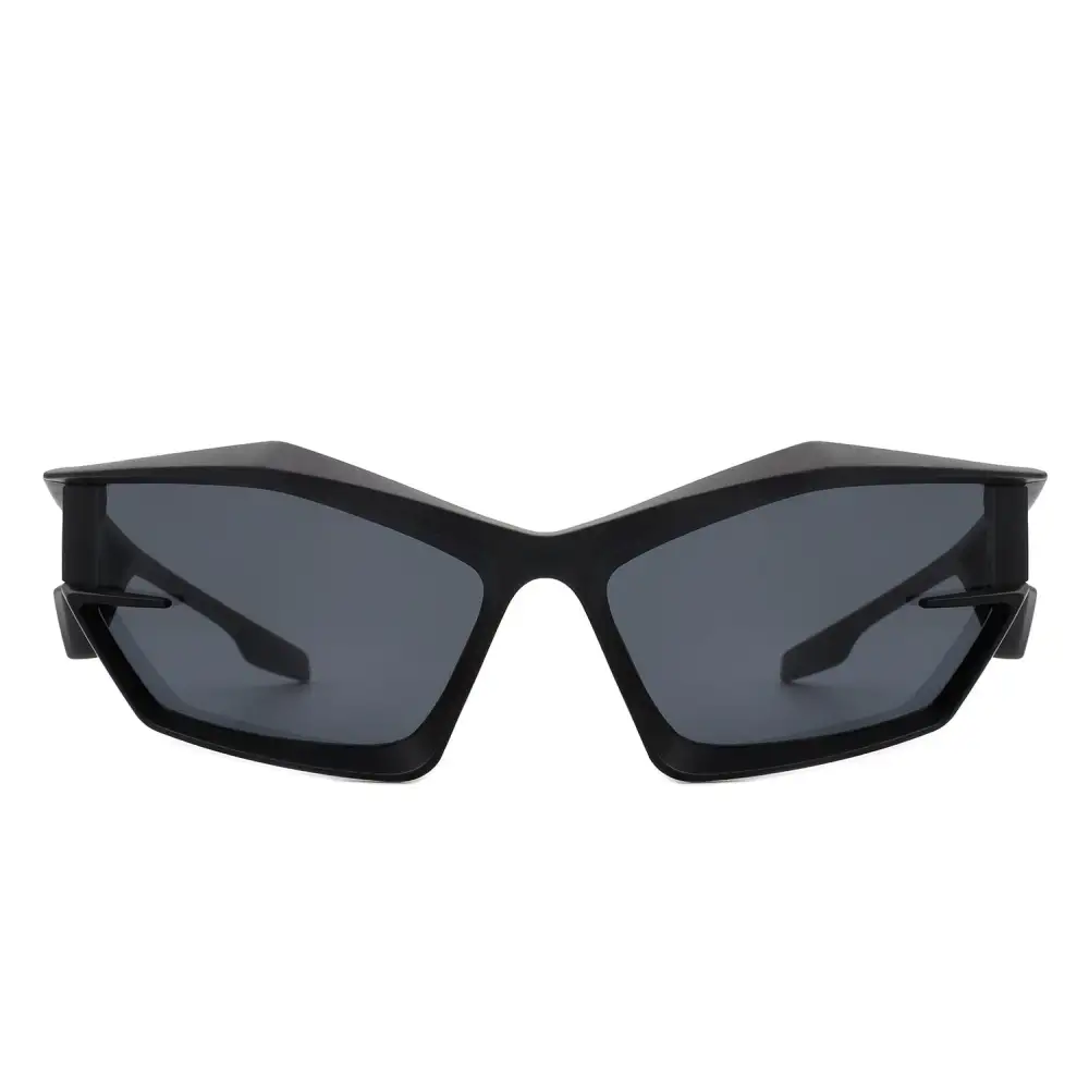 Terry Rectangle Square Frame Sunglasses