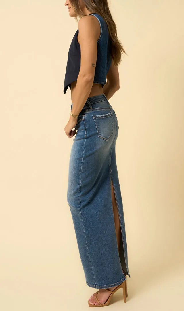Modern Super Long Maxi Skirt