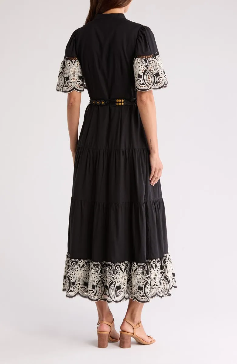 Southampton Embroidered Maxi Dress