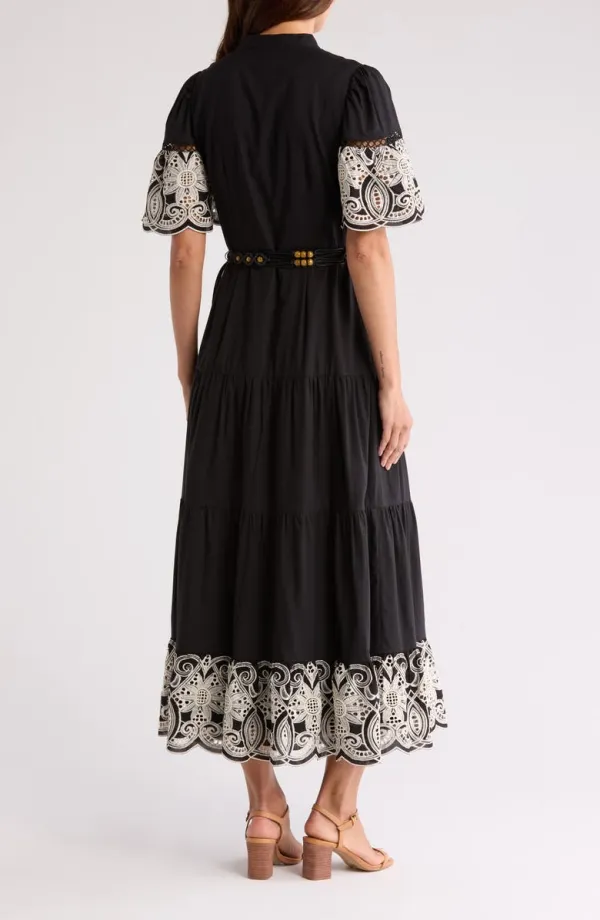 Southampton Embroidered Maxi Dress