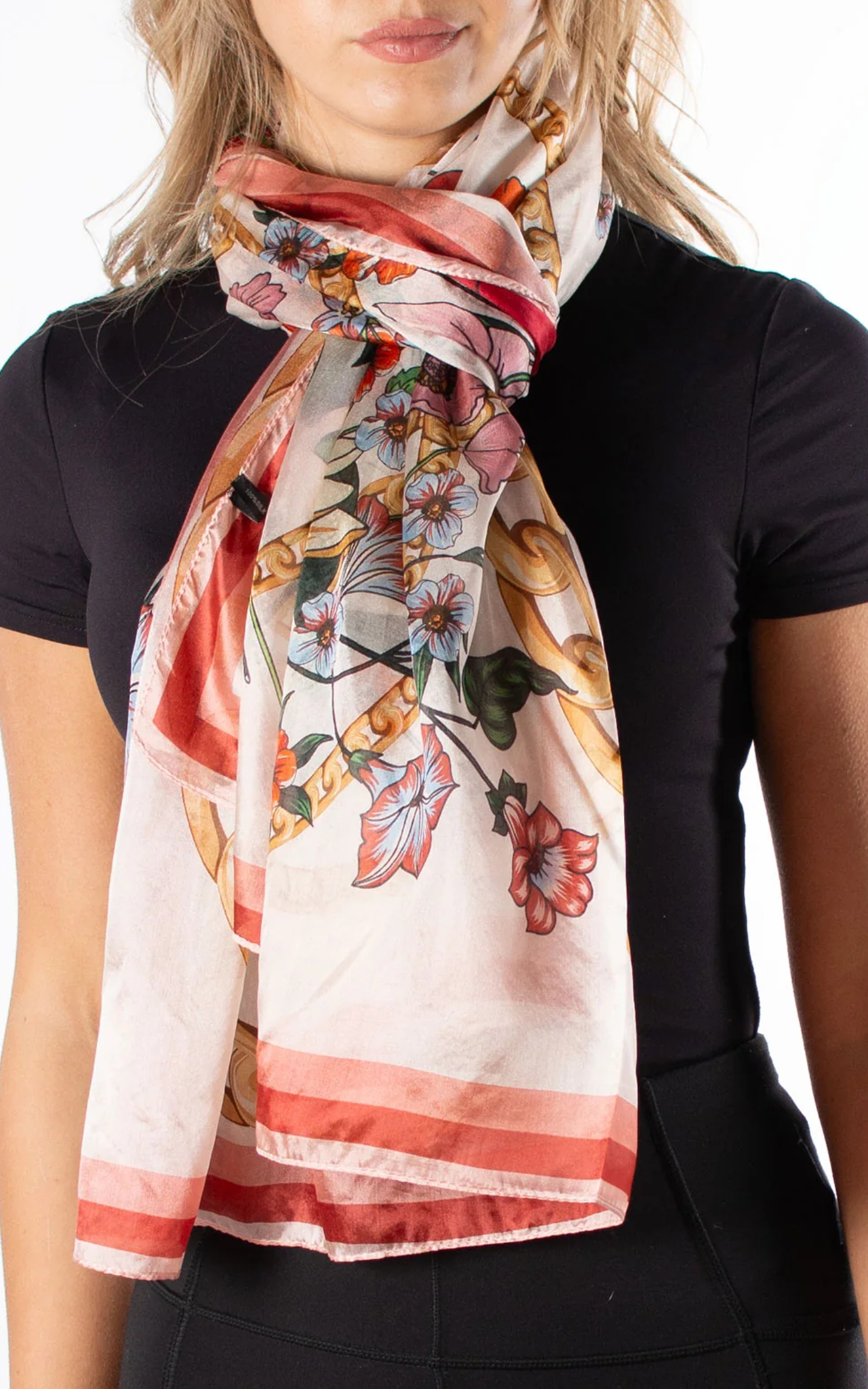 Literary Retro Silky Women's Scarf