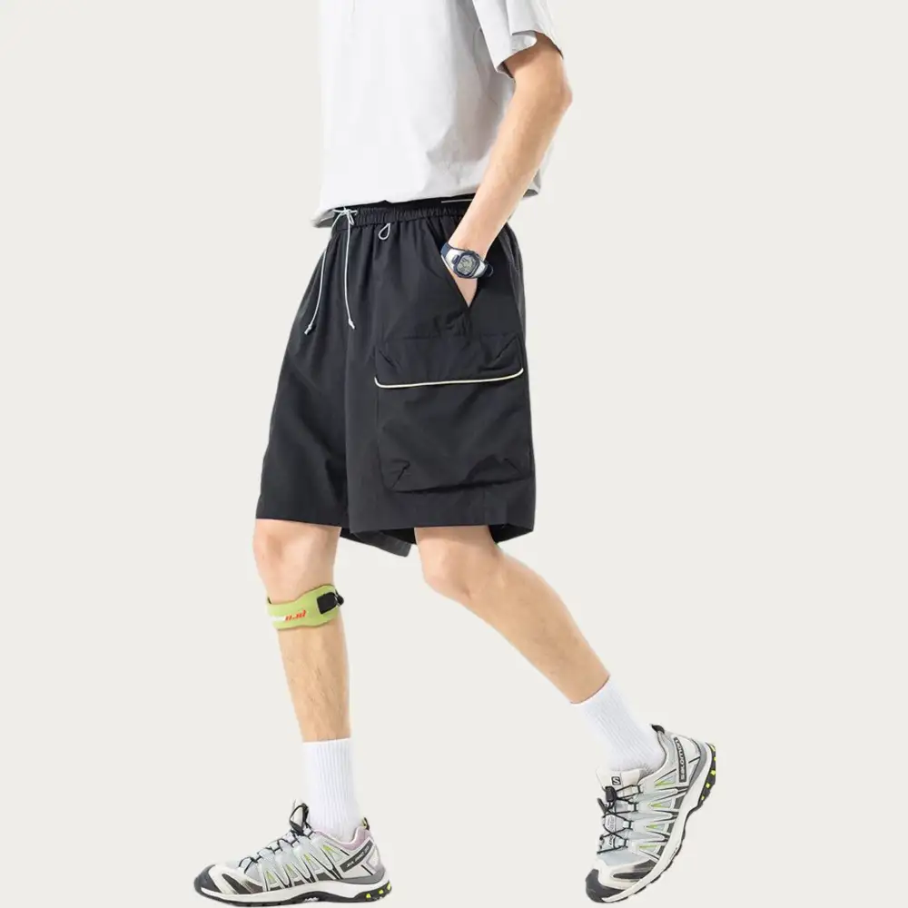 Tailored Drawstring Pocketed Lightweight Men's Athletic Shorts