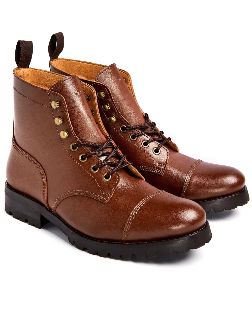 Women's Relaxed Casual Water Resistant Vegan Leather Everyday Boots